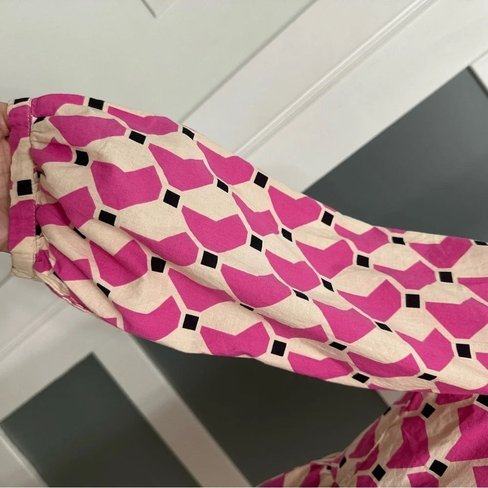 Zara geometric print